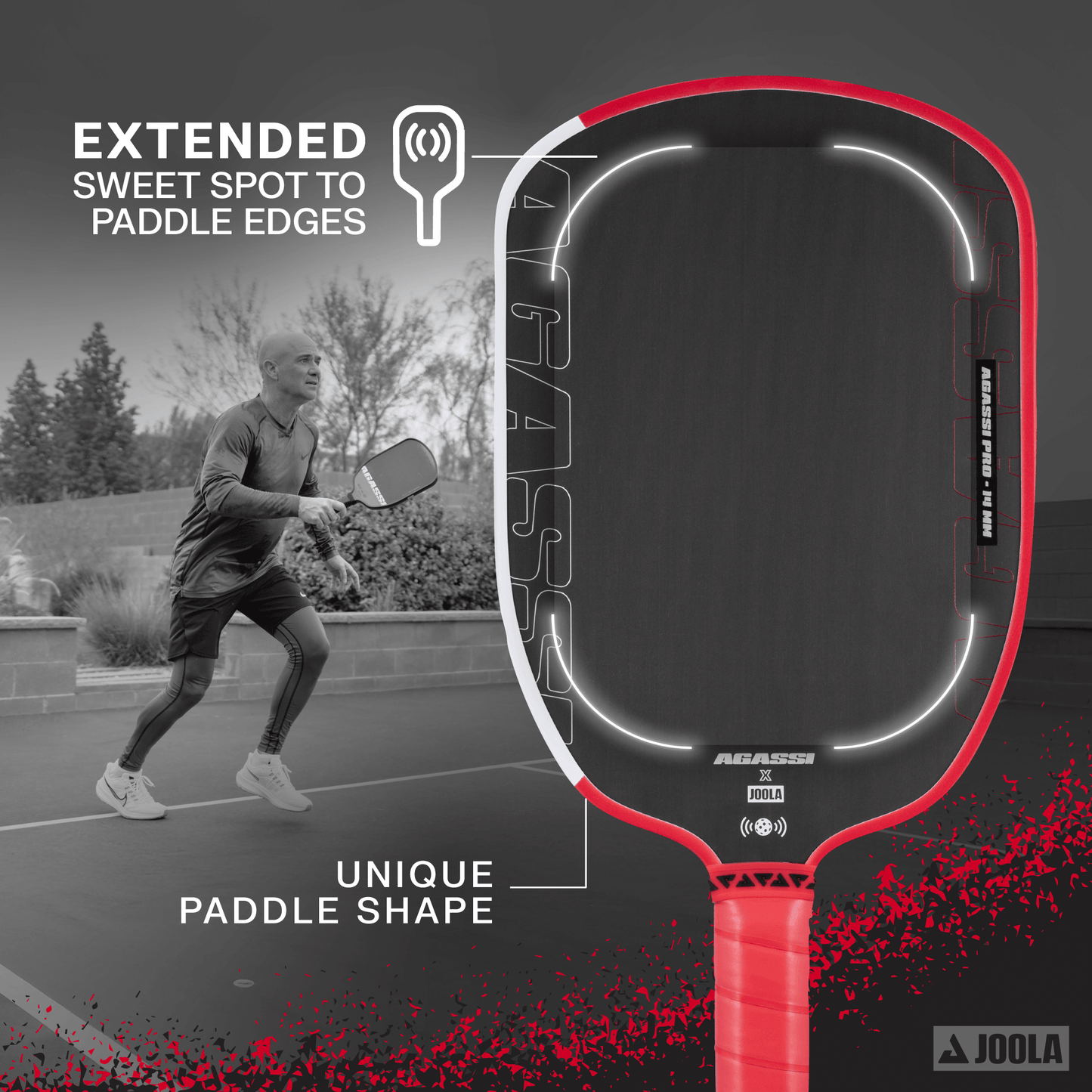 Agassi Pro 14mm