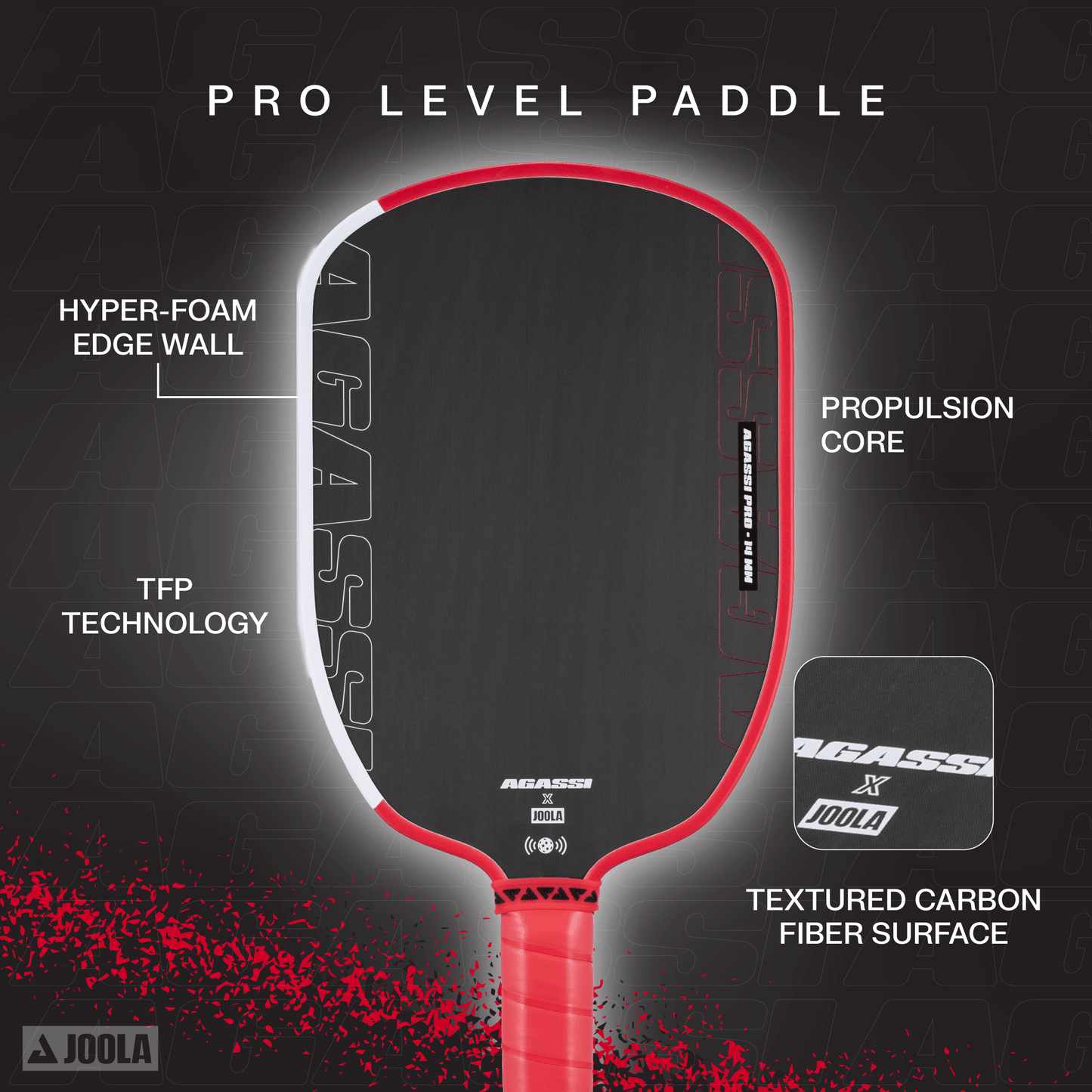 Agassi Pro 14mm