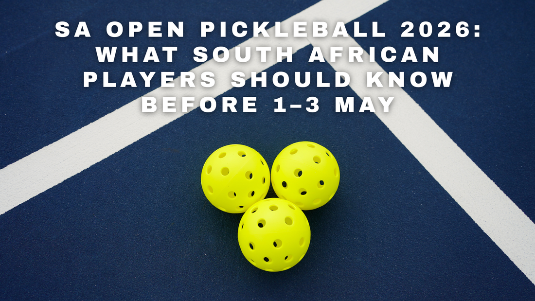 SA Open Pickleball 2026: What South African Players Should Know Before 1–3 May, 3 pickleballs next to eachother