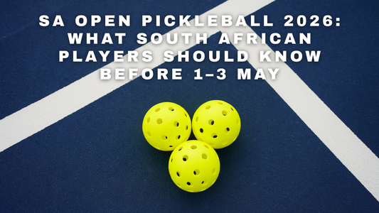 SA Open Pickleball 2026: What South African Players Should Know Before 1–3 May, 3 pickleballs next to eachother