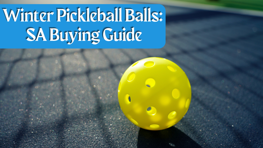 Winter Pickleball Balls: SA Buying Guide, pickleball with a net shadow