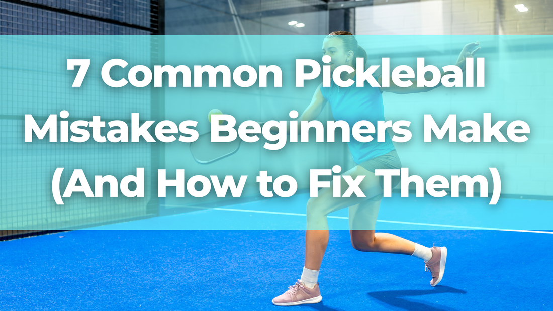 7 Common Pickleball Mistakes Beginners Make (And How to Fix Them) woman placying pickeball indoors