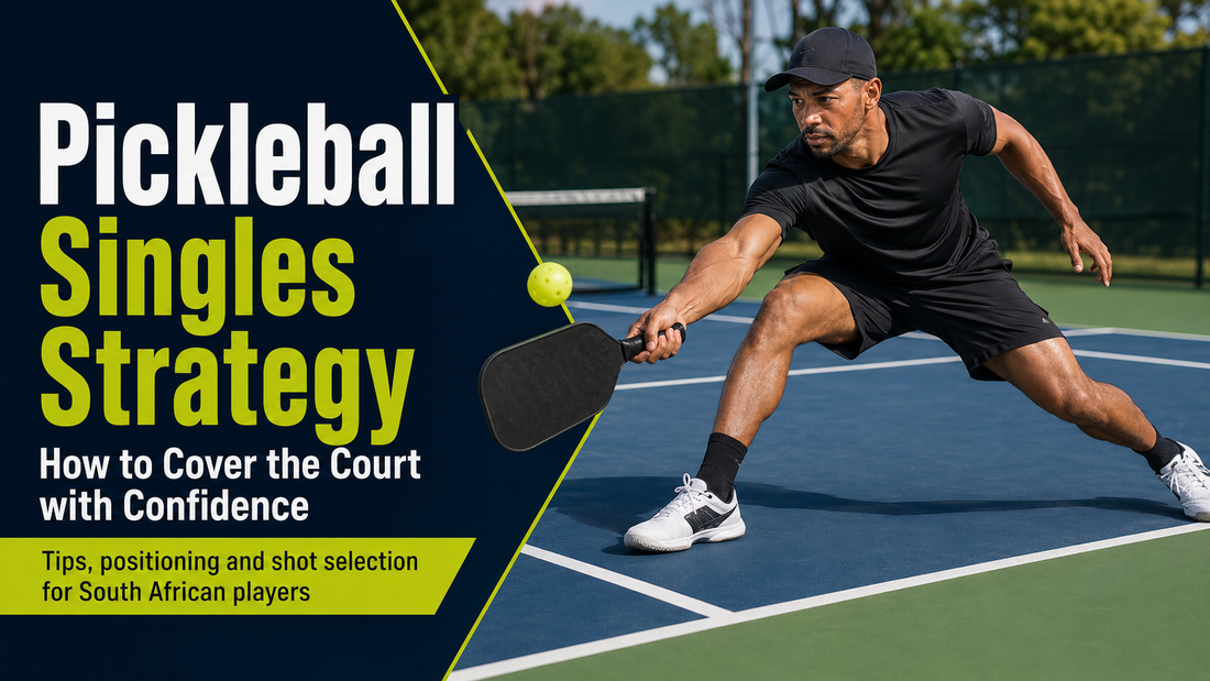 Pickleball Singles Strategy: How to Cover the Court with Confidence