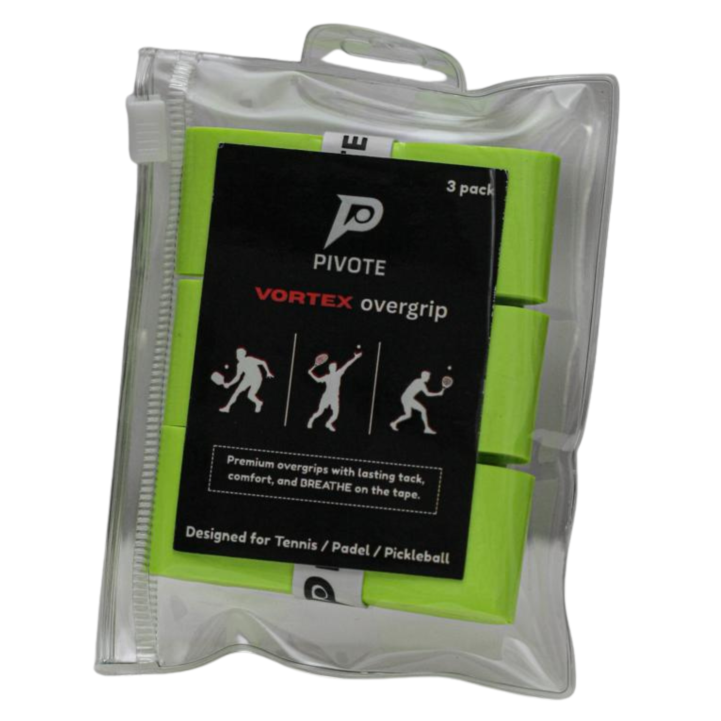 Pivote Vortex Overgrip (3‑pack)